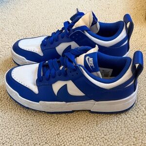 Nike Blue and White Sneakers